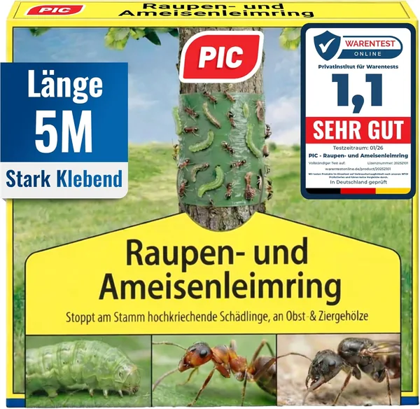 PIC Glue Rings for Fruit Trees Self-Adhesive - 5 Metre Glue Ring, Trunk Protection for Fruit Trees