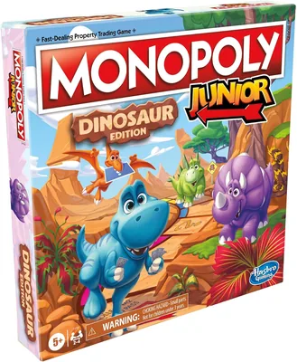 Monopoly Junior Dinosaur Edition Board Game