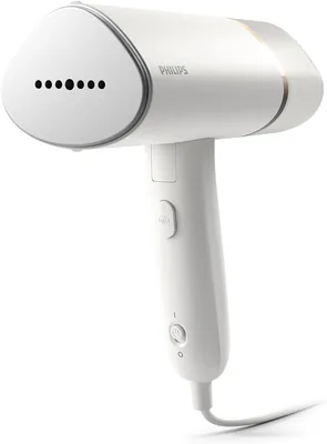 Philips Series 3000 Asciugatrice a Vapore Verticale - 1000 W, 20 g/min di vapore, serbatoio acqua rimovibile da 120 ml, piastra riscaldante, bianca (STH302) - 50% Di Sconto