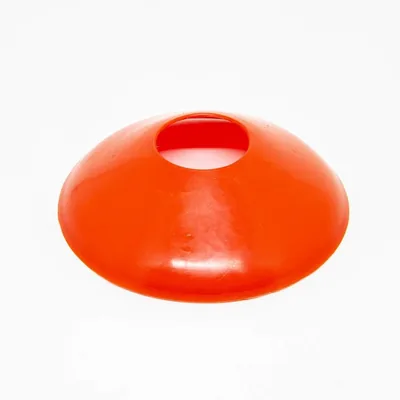Prato Demarcatório Zona Livre 19 cm - Laranja | Best Deal