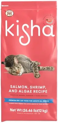 Kisha GrandPet Alimento Seco Gato Adulto, Natural, 12 kg