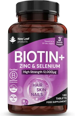 Biotin Hair Growth Vitamins 15% Off