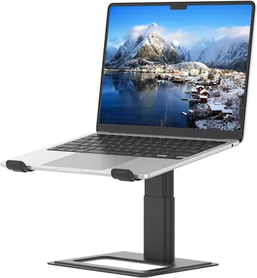 SOUNDANCE Laptop Stand, Adjustable Ergonomic Riser for 10-17.3 Inch Laptops