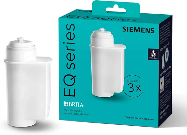 Siemens BRITA INTENZA TZ70033A Water Filter Pack of 3 Reduces Water Hardness for Long Machine Life