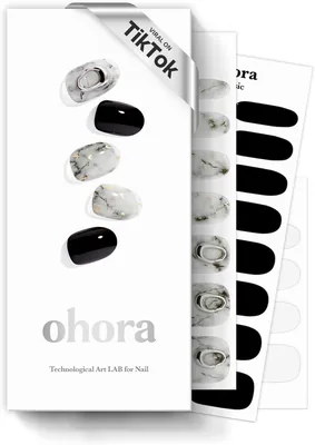 Ohora N Marble Stone Manicure Semi-cured Gel Nail Strips NP-083 Best Deal