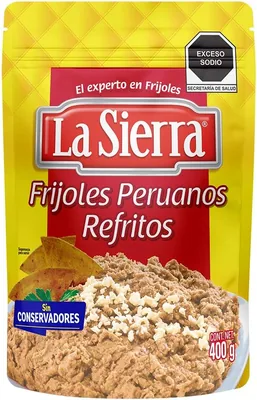 Sierra Refrito Peruano Pouch 400gr, Frijol, 400 gramos - 31% de Descuento