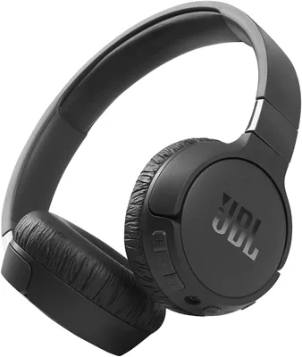 JBL Tune 660NC Wireless On-Ear Headphones - Black
