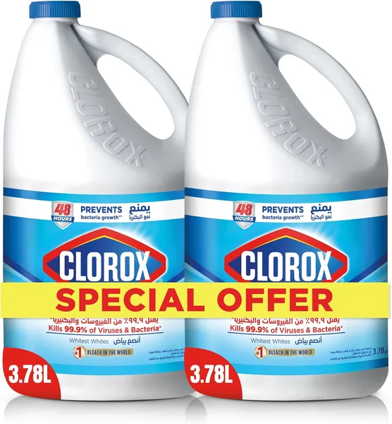 Clorox Liquid Bleach 3.78L Dual Pack