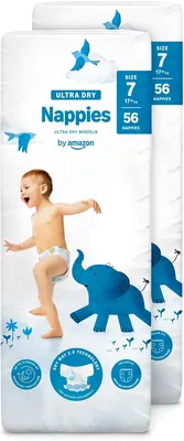 Mama Bear - 112 ultra-dry Windeln - Größe 7 (ab 17 kg) Best Deal