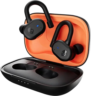 Push Active In-Ear Wireless Earbuds - True Black/Orange