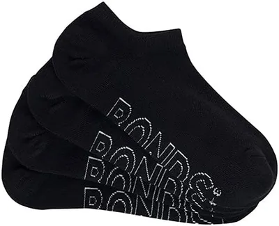 Bonds Women's Logo Light No Show Socks (4 Pack)