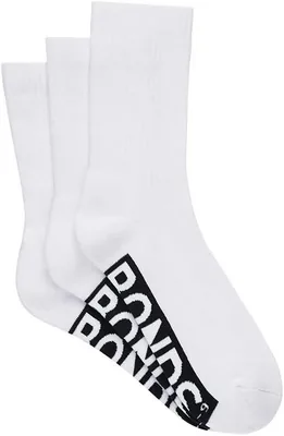 Bonds Men's Logo Crew Socks (3 Pack) Best Deal