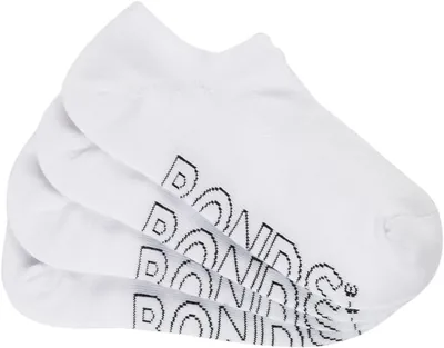 Bonds Women's Logo Light No Show Socks (4 Pack) Best Deal