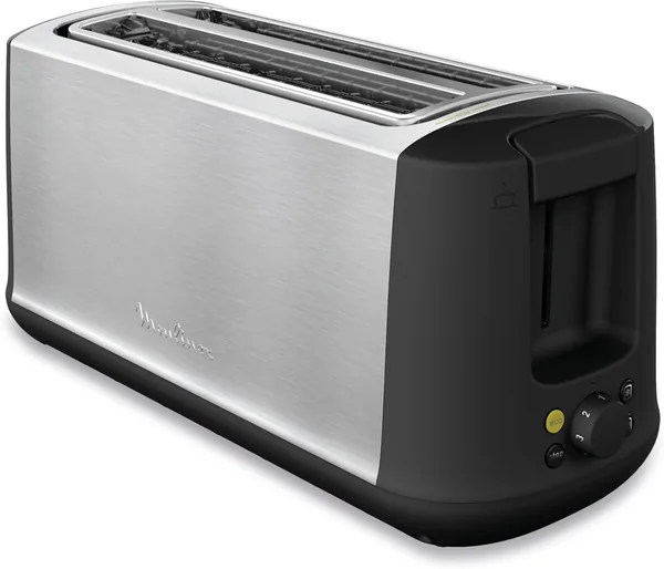 Toastera Moulinex Subito Select 2 Slots, 7 Niveles de Tostado, Deshielo y Recalentamiento, Función ECO, Acero Inoxidable, Remova - 17% Descuento