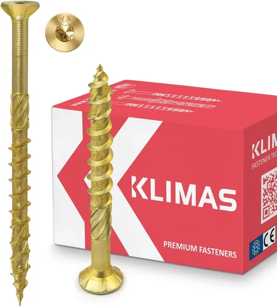 KLIMAS Torx Wood Screws