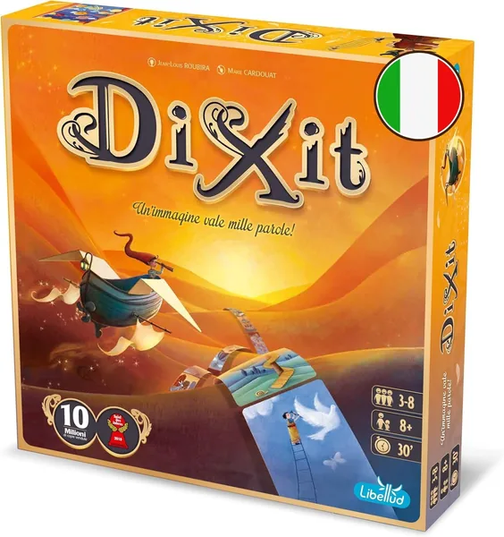 Asmodee - Dixit - Board Game of Imagination and Fantasy, 3-8 Players, 8+ Years