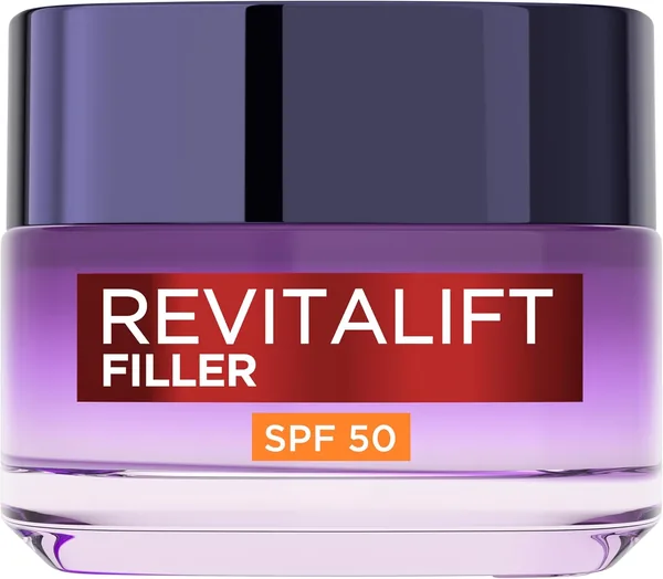 L Orál Paris SPF50 Cream Revitalift Filler Deep Replumping Anti-Ageing