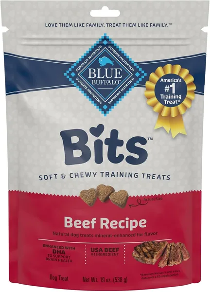 Blue Buffalo Bits Training Treats Beef 19oz Best Deal
