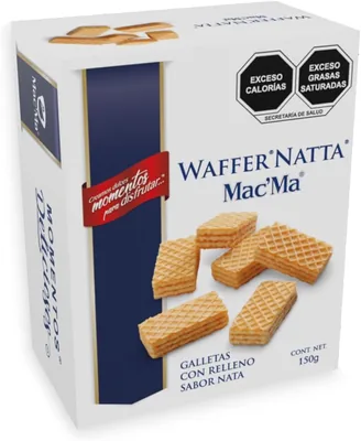 Galletas Waffer Natta Mac´Ma 150 g - Mejor Oferta