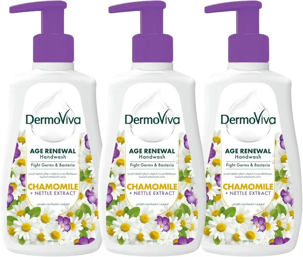 Dermoviva Age Renewal Handwash 3x200 ml