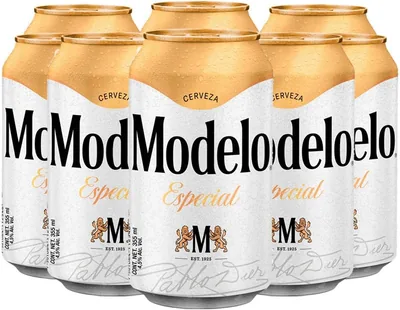 Modelo Especial Cerveza Pilsner Latas 355 ml, Paquete de 24 - Ahorra un 10%