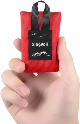 Siegvoll Mini Pocket Picknick Dekentje - Lichtgewicht en Draagbaar Stranddekentje - Perfect voor Strand, Picknick, Kamperen en Wandelen