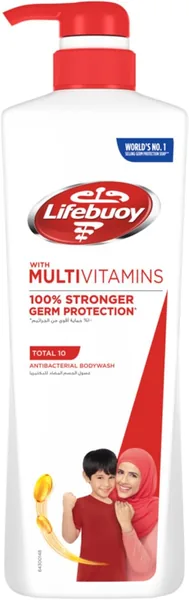 LIFEBUOY Antibacterial Body Wash Total 10