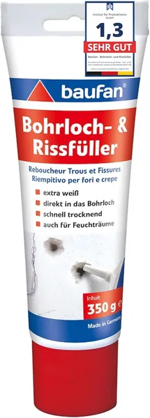 Baufan Borehole and Crack Filler 4016215101421 White