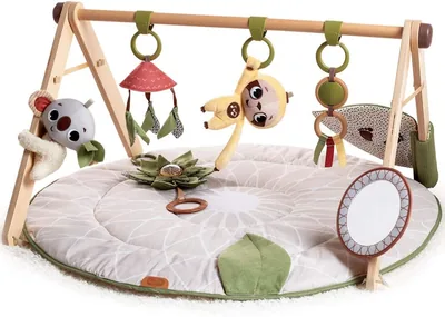 Tiny Love Boho Chic Gymini - Wielofunkcyjna siłownia dla dzieci od 0 miesięcy z wyściełanym dywanem, Najlepsza cena