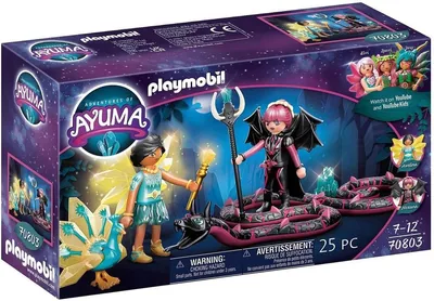 PLAYMOBIL Przygody Ayuma 70803 Kryształowa Fejka i Fejka w Kwiatu, od 7 lat - Najlepszy Ceny