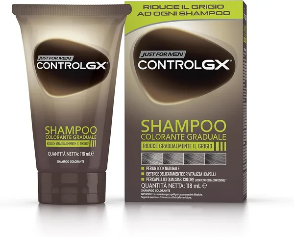 Just For Men Control GX Men's Hair Colour & Dye Shampoo