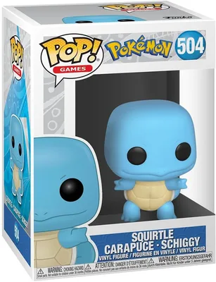 Funko POP! Pokemon - Squirtle/Carapuce/Schiggy - Squirtle - kolekcjonerska figurka winylowa - pomysł na prezent - oficjalny