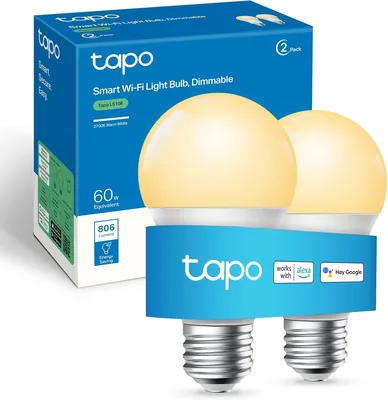 Tapo L510E 2-Pack Smart Bulb E27 Dimmable LED