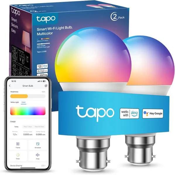 Tapo L530B Smart Bulb (2-Pack)