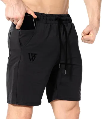 ZENWILL Gym Running Shorts - 7 Inch Zip Pockets