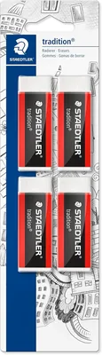 Staedtler Tradition Eraser 4-Piece Set - Best Deal