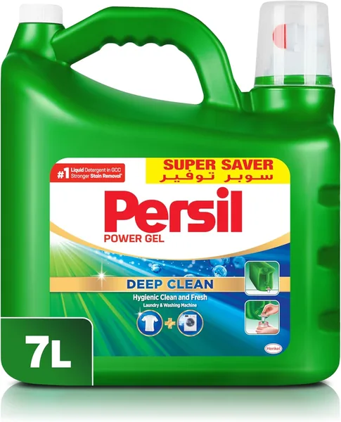 Persil Power Gel Liquid Laundry Detergent For All Washing Machines - 7 Litres