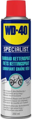 WD-40 Specialist Fietskettingspray - 250 ml - Allround smeermiddel - Beschermt tegen roest en slijtage