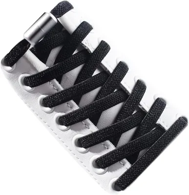 (1 Pair) Proxima Direct Elastic No Tie Shoelaces - Quick Lazy Metal Lock Laces