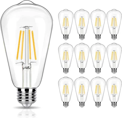winsaLED ST19 LED Bulb 4W 2700K (12 Pack)