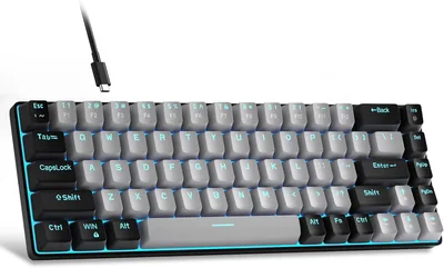 MageGee Portable 60% Mechanical Gaming Keyboard MK-Box LED Best Deal