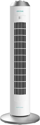 Cecotec EnergySilence 8090 Skyline: Ventilador de Torre con Timener, 60W y Oscilación, Motor de Cobre - Mejor Oferta
