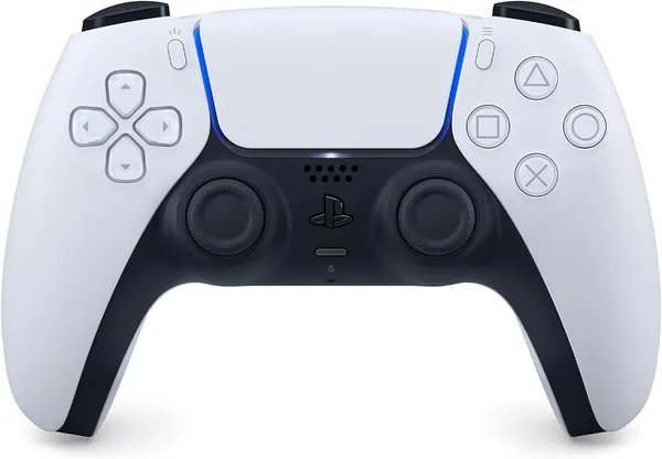 Playstation 5 DualSense Wireless Controller - White (Renewed)