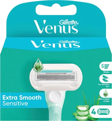 Gillette Venus Extra Smooth Razor Refills 4 Count Best Deal