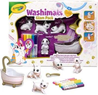 CRAYOLA Washimals Pets Tub Playset