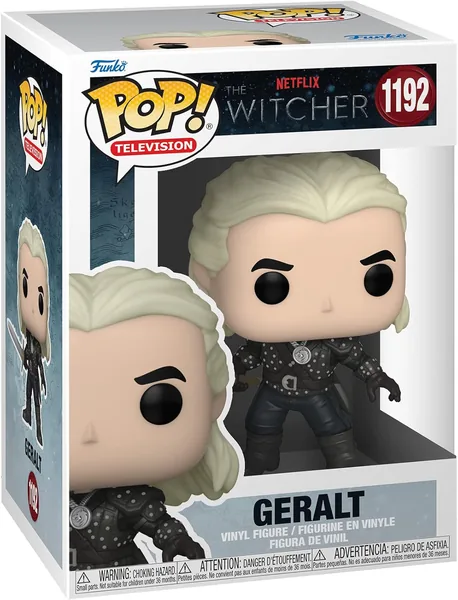 Funko POP! TV: Wiedźmin - Geralt - Rzadki Wariant Pościgu - Figurka Winylowa - Kolekcjonerska
