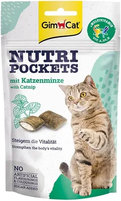 Gimcat Nutri Pockets Koci Przysmak, 60 g - Najlepsza cena