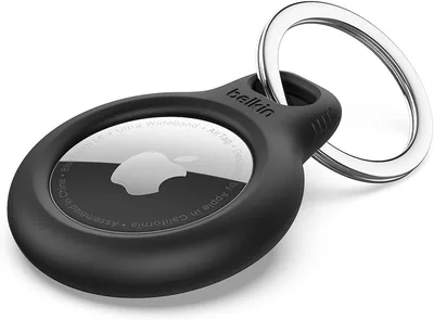 Belkin AirTag Beugel met Sleutelhanger - Zwart (43% Korting)
