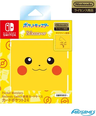 Nintendo Switch Pikachu Card Case (24 Cards) SGD 9.76 Best Deal