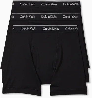 Calvin Klein Men's Cotton Classics Boxer Brief - 3 Pack